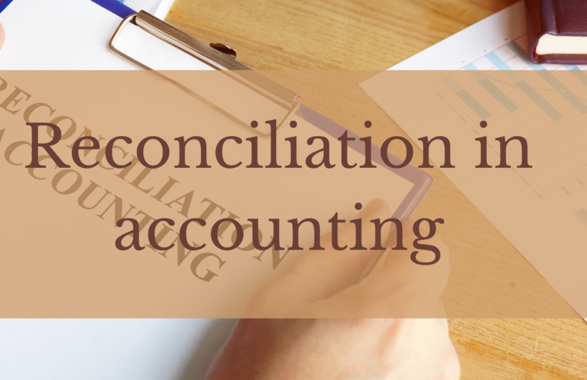Reconciliation in accounting
