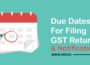 GST due date extension