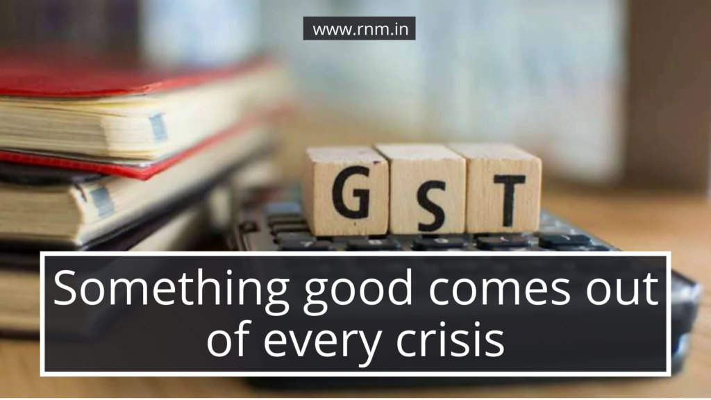 Something good comes out of every crisis Something good comes out of every crisis
