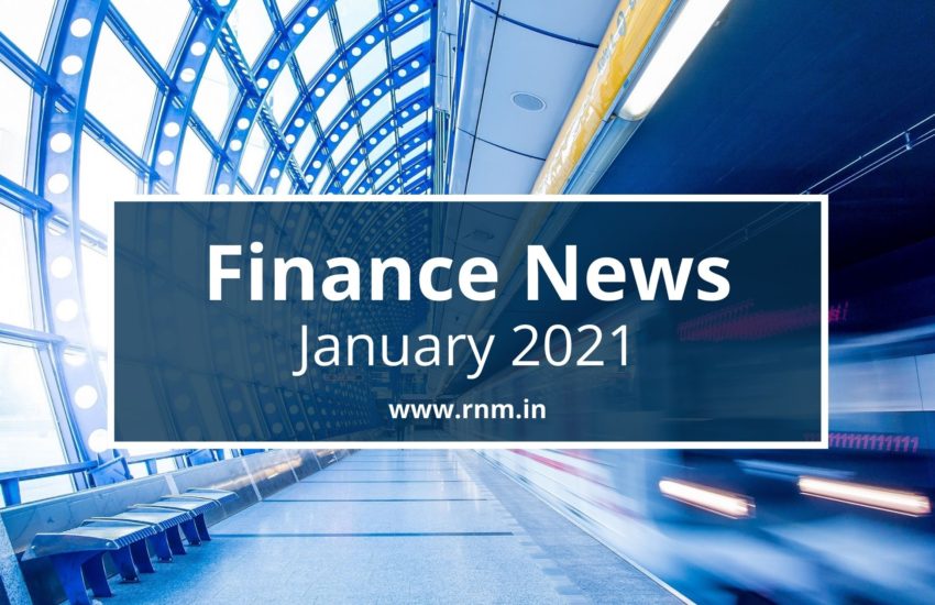 January 2021 finance new