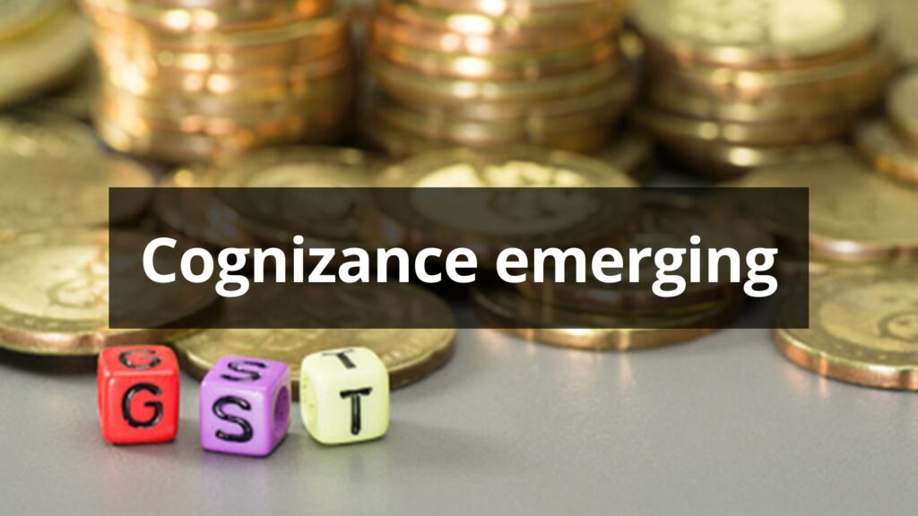 Cognizance emerging Cognizance emerging