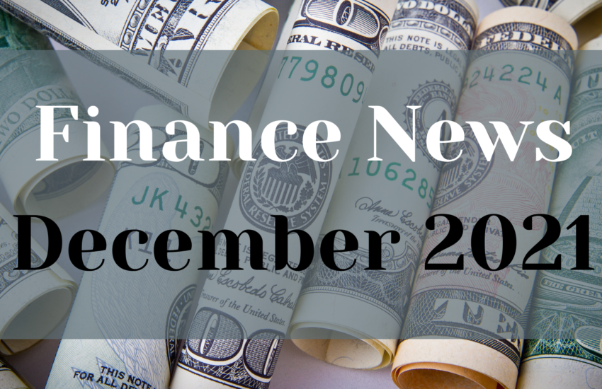 Finance news- December 2021