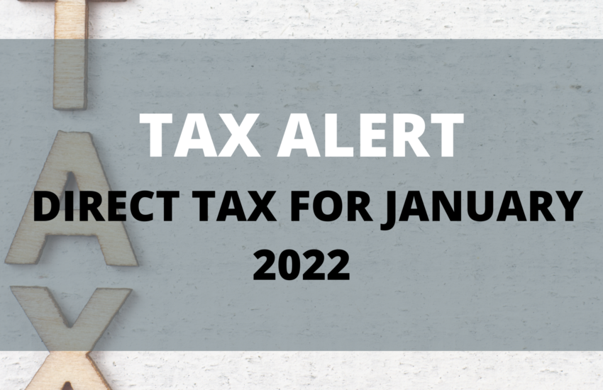 Direct tax alert
