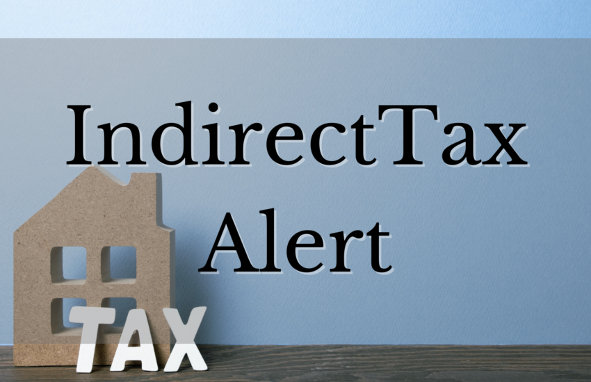 Indirect tax