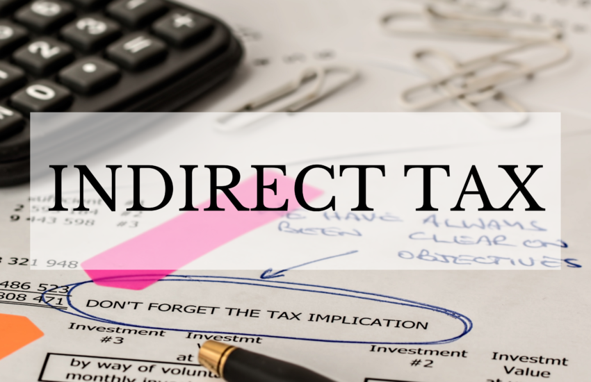 Indirect Tax blog