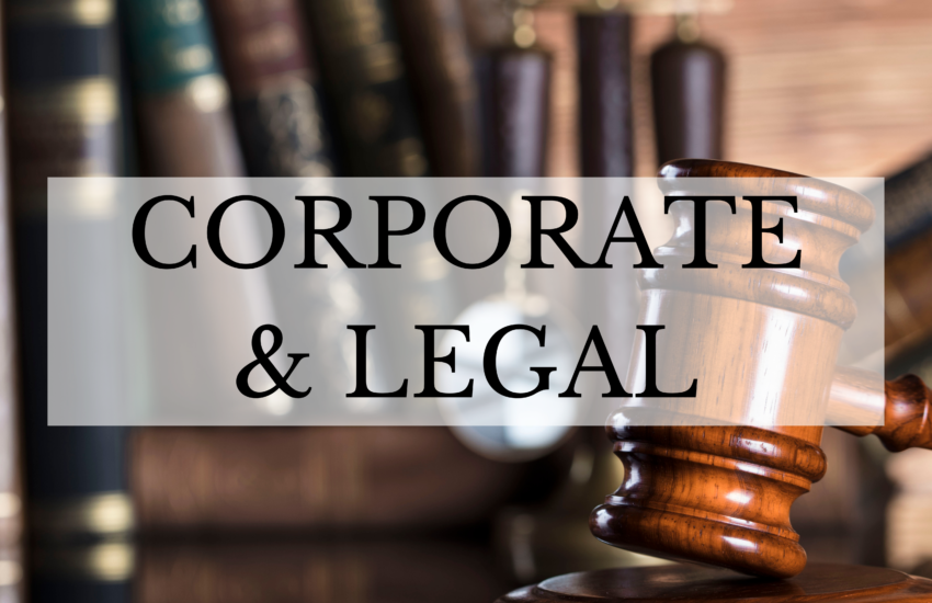 Corporate & Legal blog
