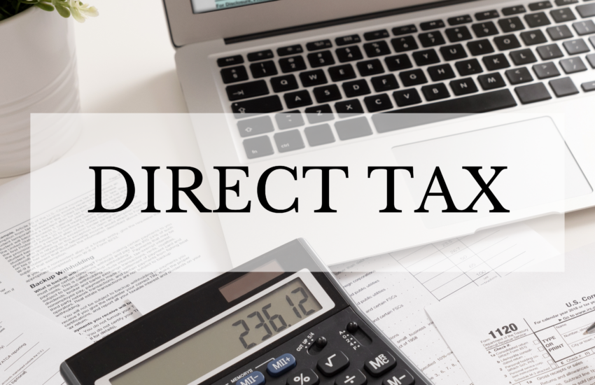 Direct tax blog