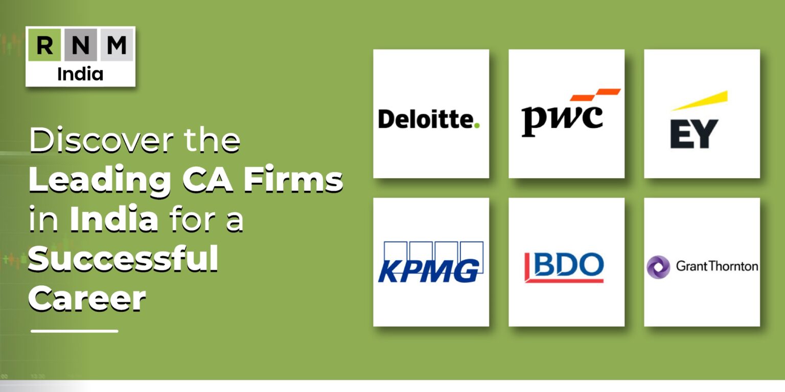 Top 20 CA Firms in India 2026 | Best Chartered Accountant Firms