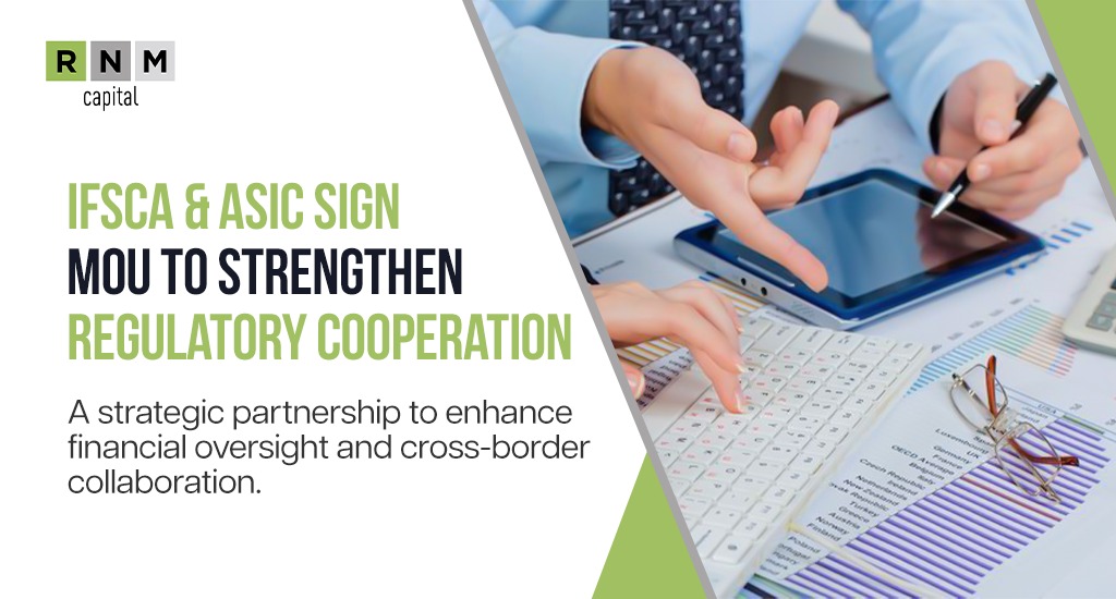 Sep 02, 2025: IFSCA and ASIC Sign MoU to Strengthen Regulatory Cooperation Sep 02, 2025: IFSCA and ASIC Sign MoU to Strengthen Regulatory Cooperation