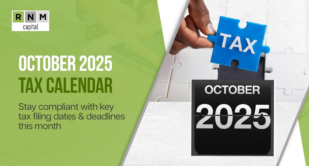 October 2025 – Tax Calendar